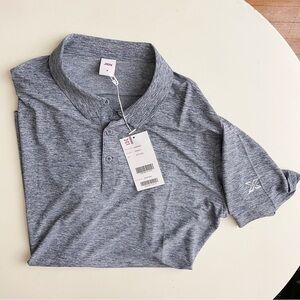 JDX Performance Golf Polo Heather Navy Men’s Medium New